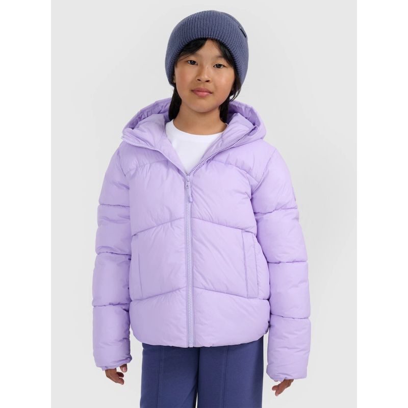 4F Girls' puffer with synthetic down filling gyerek dzseki