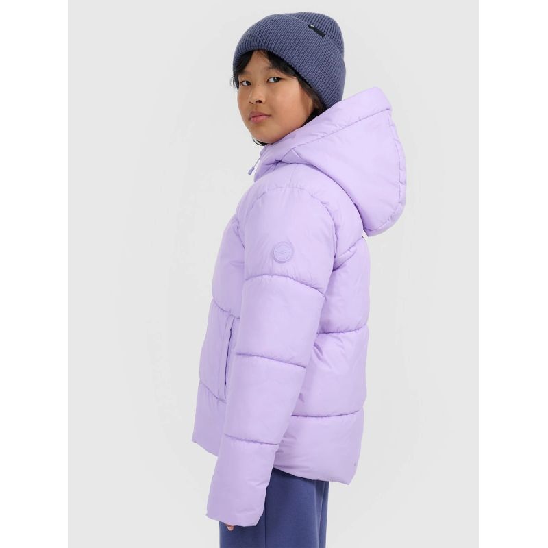 4F Girls' puffer with synthetic down filling gyerek dzseki