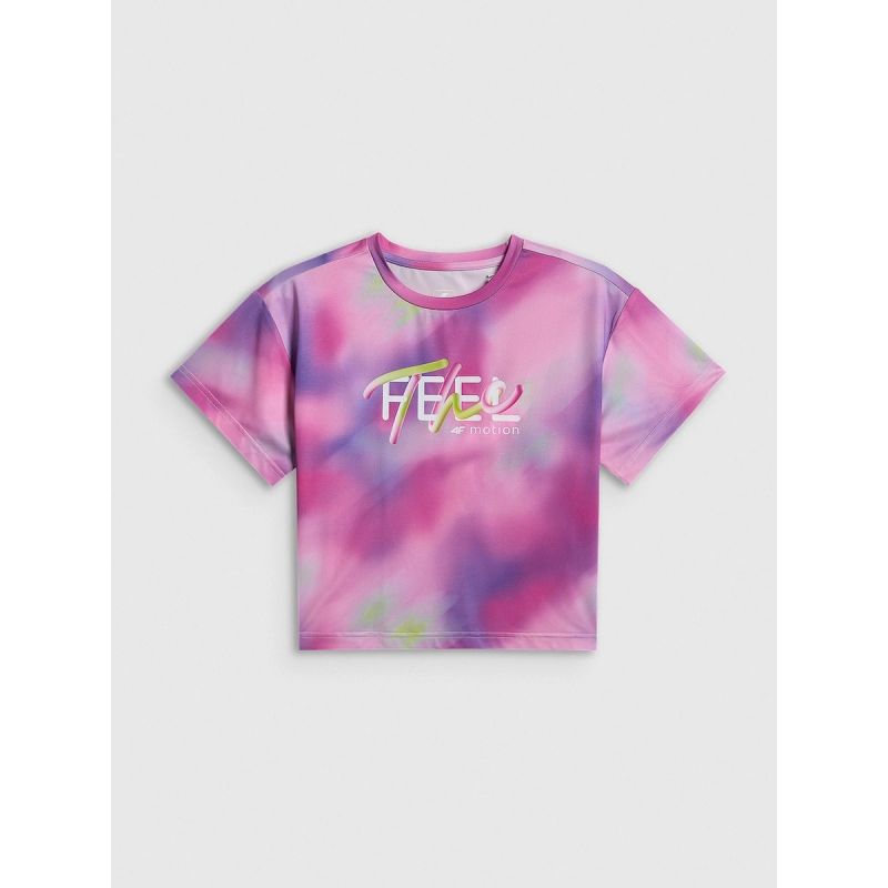 4F Girls' quick-drying sports T-shirt 158/164 gyerek póló