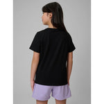 4F Girls' regular-fit plain T-shirt gyerek póló 4FJRMM00TTSHF3553-20S