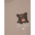 4F Girls' regular printed T-shirt gyerek póló 4FJKAW26TTSHF4424-83S