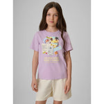 4F Girls' regular printed T-shirt gyerek póló 4FJRAW26TTSHF4326-052S