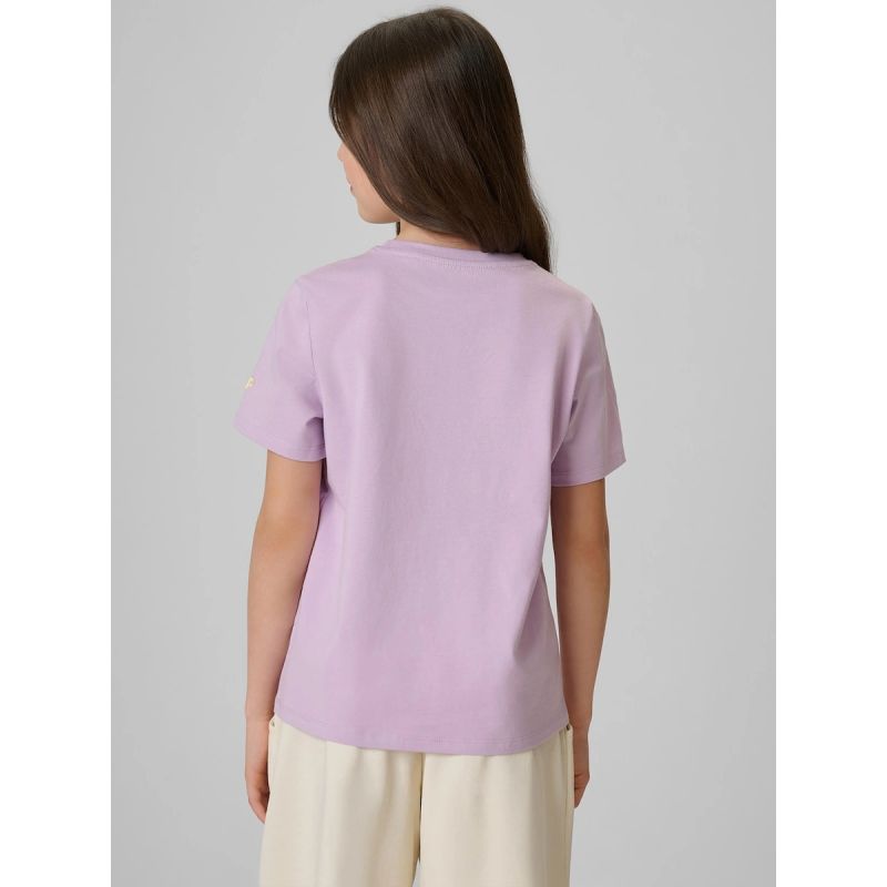 4F Girls' regular printed T-shirt gyerek póló 4FJRAW26TTSHF4326-052S