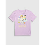 4F Girls' regular printed T-shirt gyerek póló 4FJRAW26TTSHF4326-052S