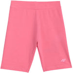 4F Girls' shorts CAS F028 pink 54S rózsaszín gyerek rövidnadrág 4FJWSS26TSTIF02854S