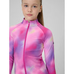 4F Girls' slim sports sweatshirt without hood 158/164 gyerek pulóver 4FJRSS26TFSWF0988-90A