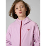 Girls' softshell jacket, windproof membrane 5000, 4F 4FJWSS26TSOFF478-47S gyerek kabát
