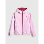 Girls' softshell jacket, windproof membrane 5000, 4F 4FJWSS26TSOFF478-47S gyerek kabát