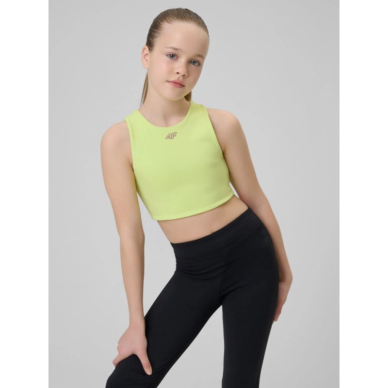 4F Girls' sports bra 158/164 gyerek ruházat 4FJRSS26USBAF285-45S
