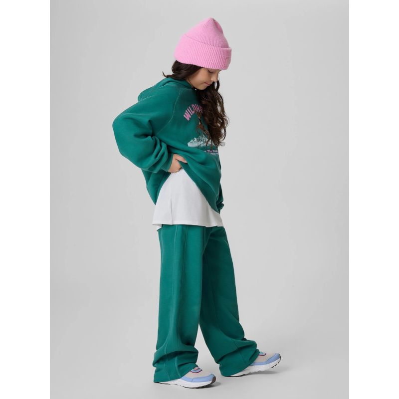 4F Girls' straight leg sweatpants gyerek nadrág