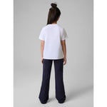 Girls' sweatpants with flared legs 4F gyerek