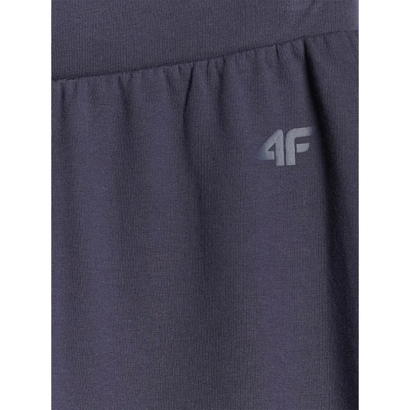 Girls' sweatpants with flared legs 4F gyerek
