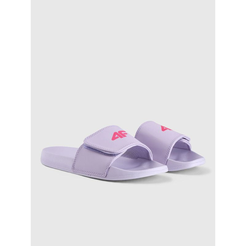 4F Girls' Velcro Flip-Flops gyerek papucs