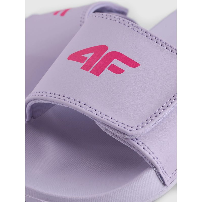 4F Girls' Velcro Flip-Flops gyerek papucs