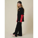 Girls' wide-leg sweatpants 4F gyerek