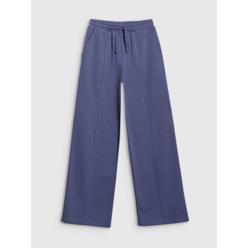 4F Girls' wide-leg sweatpants nadrág gyerek 4FJRAW25TTROF1598-33S