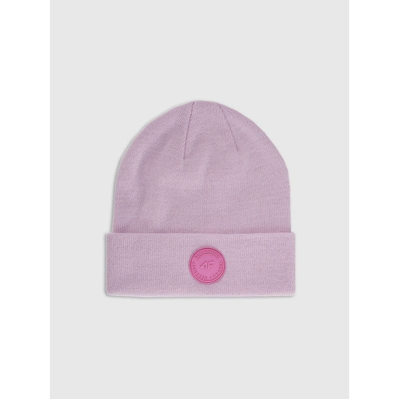 4F Girls' winter beanie kötött sapka 4FJRAW25ACAPF0749-56S
