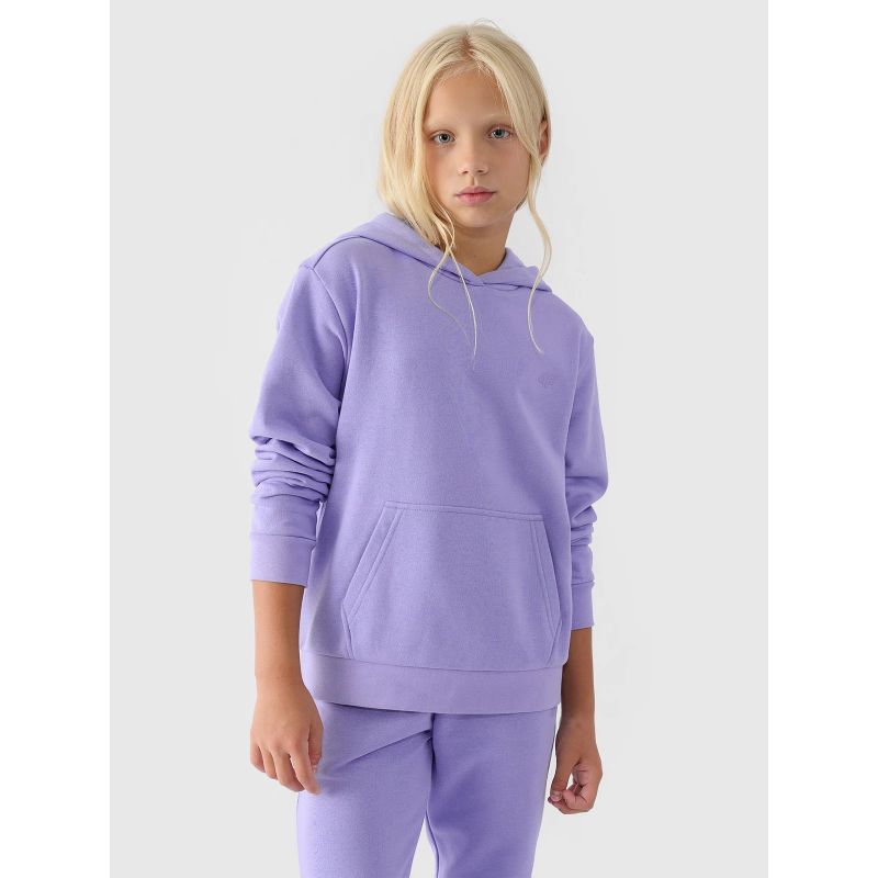 4f Girls' with hood, open, Junior Pulóver Női, gyerek 4FJWMM00TSWSF1316-32S