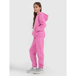 4F Girls’ Zip-Up Hooded Sweatshirt gyerek kapucnis pulóver