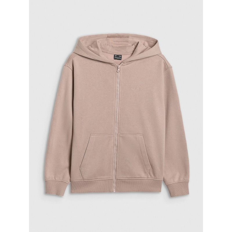 4F Girls' Zip-Up Hoodie gyerek kapucnis pulóver