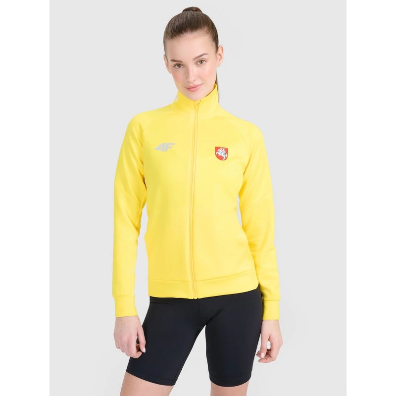 Lietuva 4F Women's Training Sweatshirt 4FSAW24TFSWF0809-71S női kapucnis pulóver