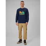 Longsleeve with print for men 4F 4FRAW25TLONM618-31S férfi hosszú ujjú póló