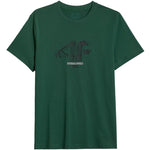 4F M3558 T-shirt, 41S férfi póló, zöld