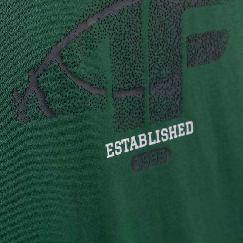4F M3558 T-shirt, 41S férfi póló, zöld