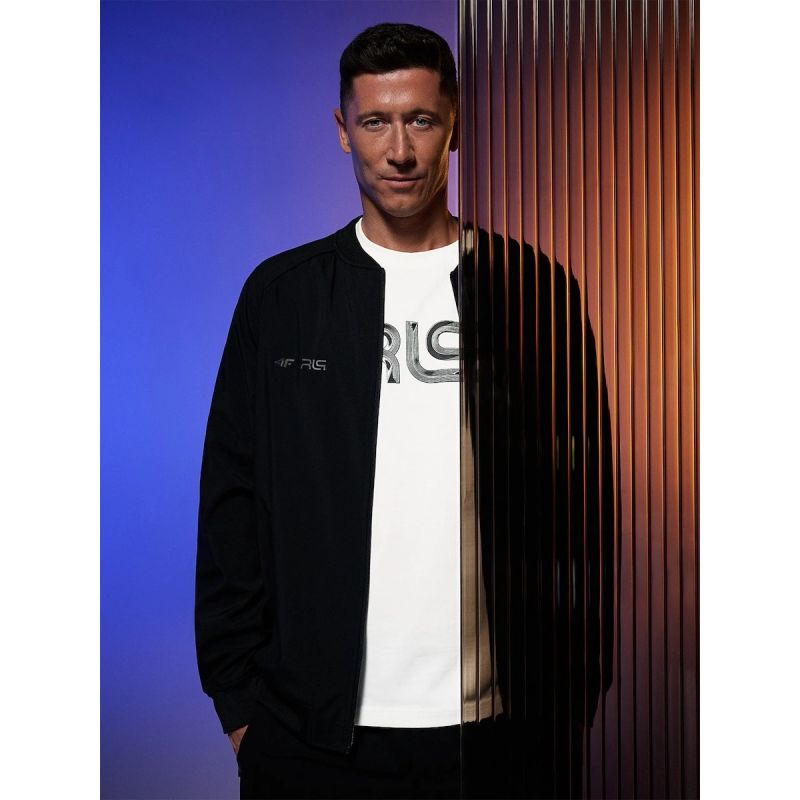 4F Men's bomber sweatshirt | Robert Lewandowski férfi pulóver RL9KSS26TSWSM2953-20S