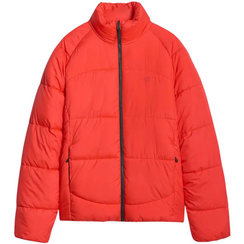 4f Men's down jacket red férfi 4FRAW25TDJAM070762S