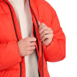 4f Men's down jacket red férfi 4FRAW25TDJAM070762S