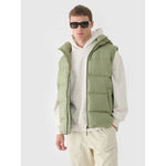 Men's down vest with natural filling 4F férfi mellény 4FWAW24TVJAM148-43S