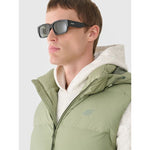Men's down vest with natural filling 4F férfi mellény 4FWAW24TVJAM148-43S
