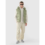 Men's down vest with natural filling 4F férfi mellény 4FWAW24TVJAM148-43S
