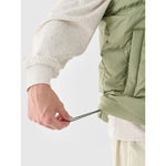 Men's down vest with natural filling 4F férfi mellény 4FWAW24TVJAM148-43S