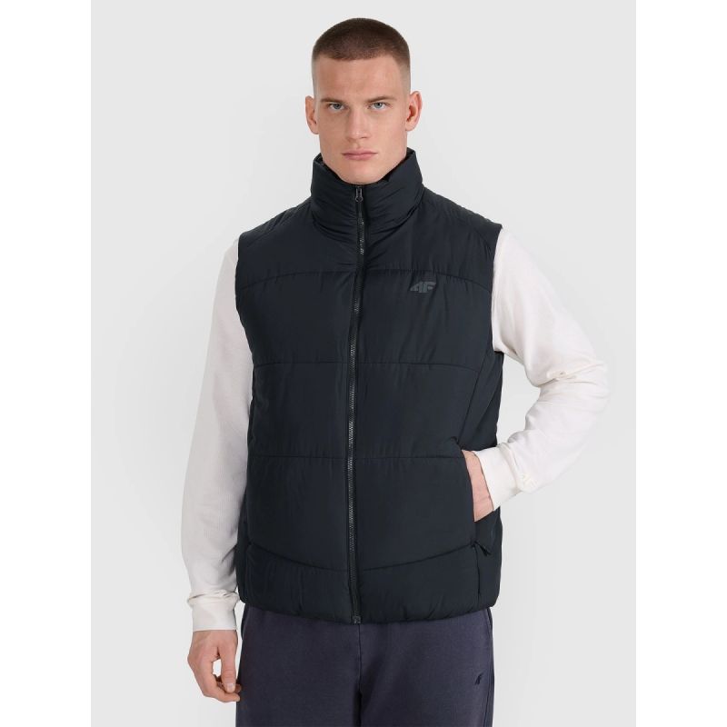 4F Men's down vest with synthetic filling férfi mellény
