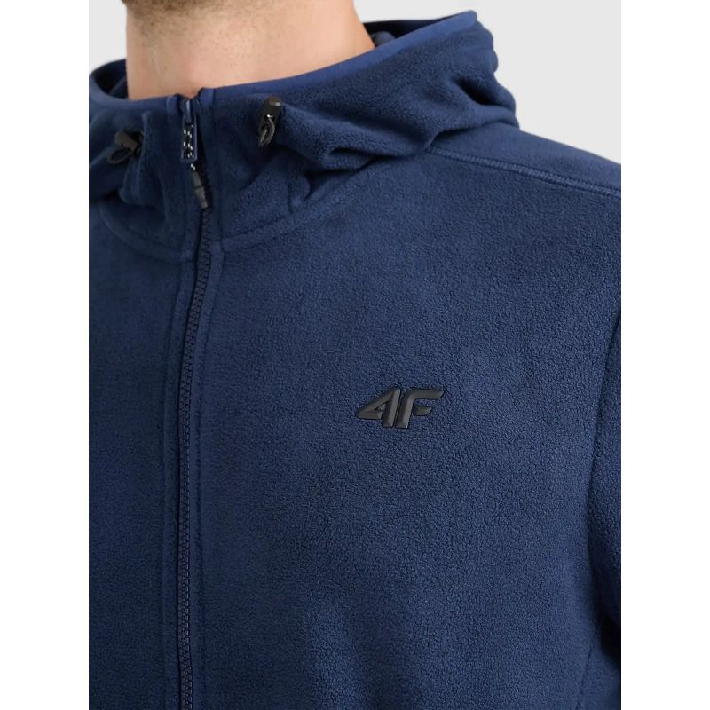 4F Men’s Fleece Hoodie kapucnis pulóver