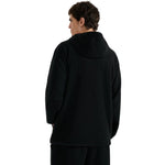 4f Men's fleece sweatshirt M427 deep black férfi 4FWAW25TFLEM42720S