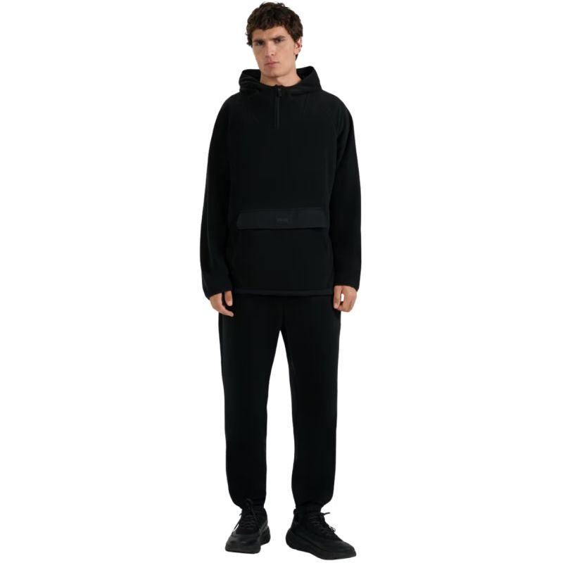 4f Men's fleece sweatshirt M427 deep black férfi 4FWAW25TFLEM42720S