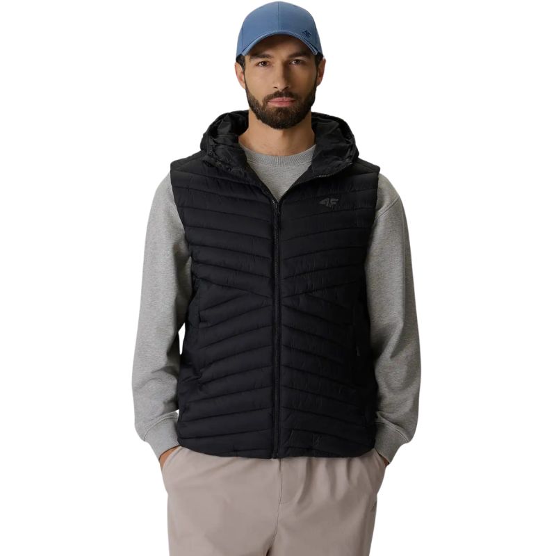 4F Men’s M376 Vest Deep 20S kabát, fekete