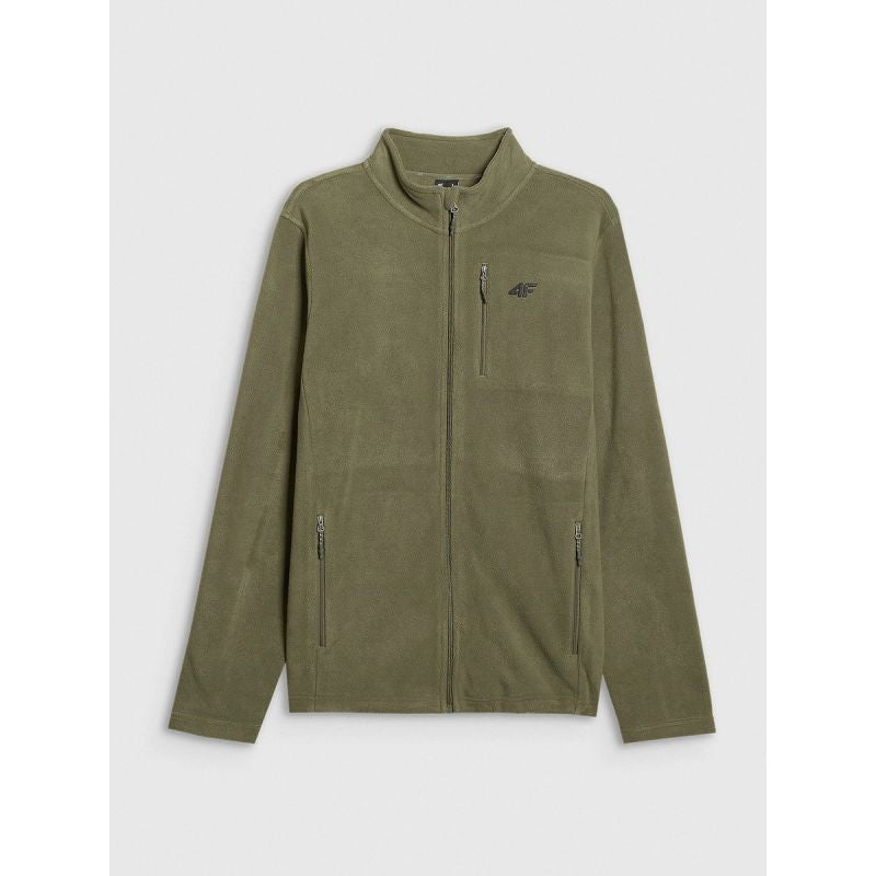 4F Men’s Regular-Fit Fleece Pullover with Stand-Up Collar 2xl polár pulóver 4FRMM00TFLEM435-43S