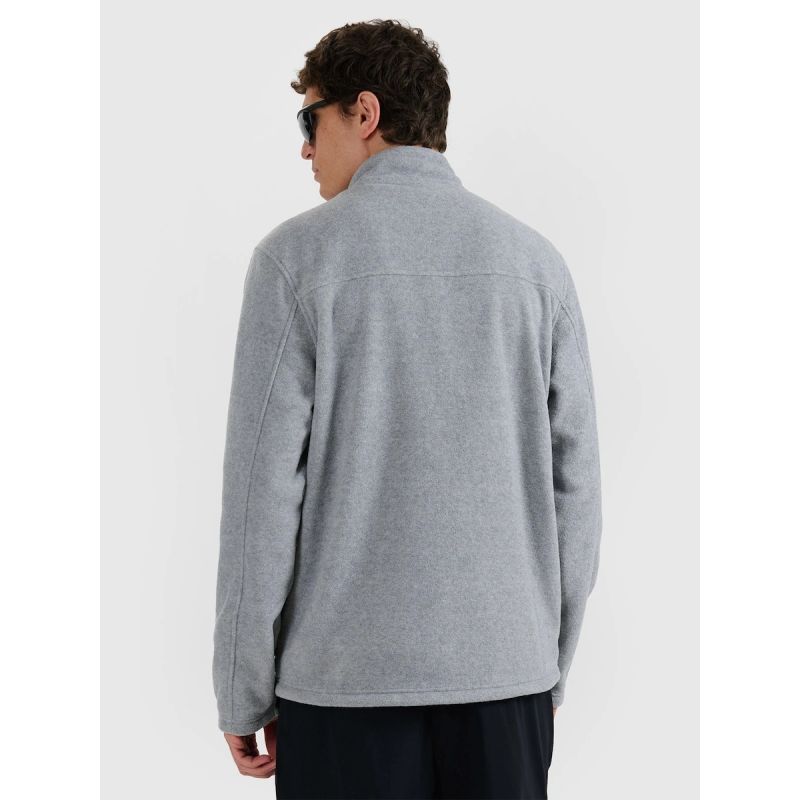 4F Men’s Regular-Fit Fleece with Stand-Up Collar 3xl dzseki 4FRMM00TFLEM435-27M