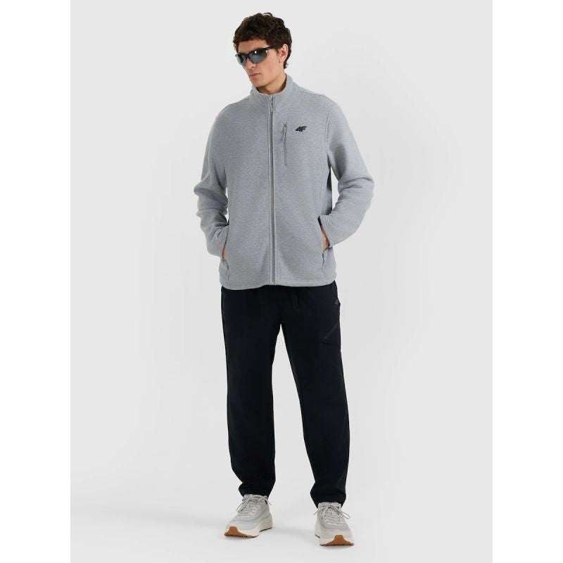 4F Men’s Regular-Fit Fleece with Stand-Up Collar 3xl dzseki 4FRMM00TFLEM435-27M