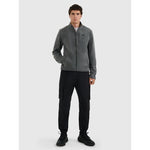 4F Men's Regular Fit Fleece with Stand-Up Collar 3xl férfi dzseki 4FRMM00TFLEM435-23M