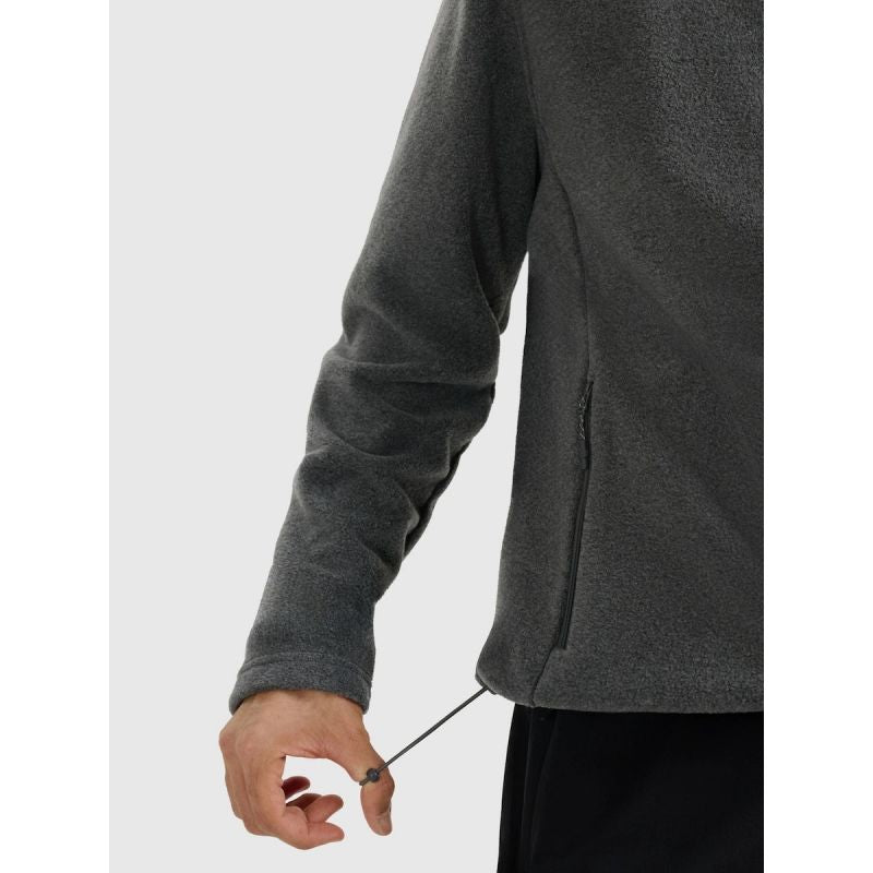 4F Men's Regular Fit Fleece with Stand-Up Collar 3xl férfi dzseki 4FRMM00TFLEM435-23M
