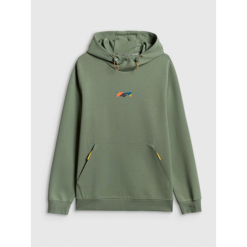 4F Men's regular hooded sweatshirt férfi pulóver 4FRSS26TSWSM2894-44S