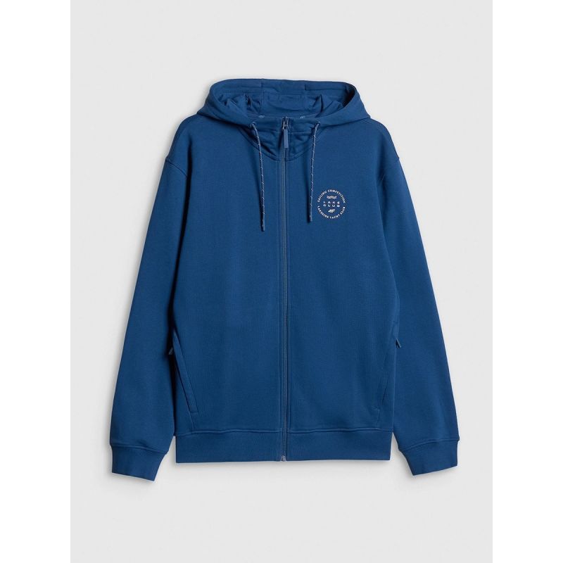4F Men's regular hooded sweatshirt férfi pulóver 4FRSS26TSWSM2978-033S