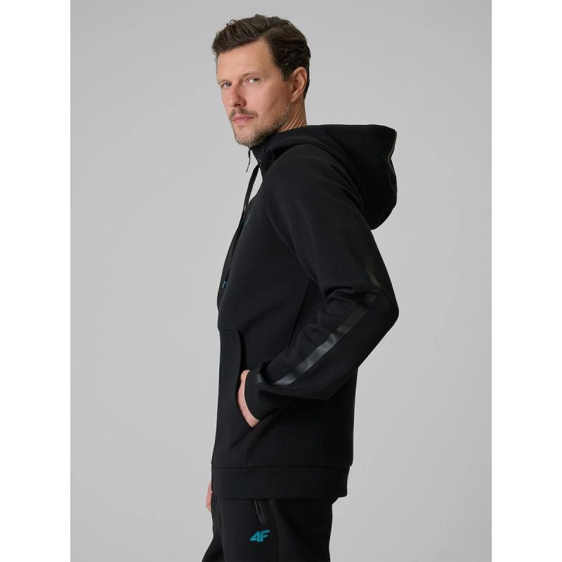 4F Men's regular hooded sweatshirt férfi pulóver