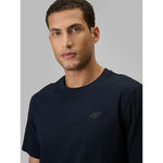4F Men's regular plain T-shirt férfi póló