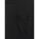 4F Men's regular plain T-shirt férfi póló